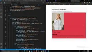 Testimonial Slider using Bootstrap 5 Carousel - Creative Frontend
