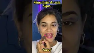 Comenta tu signo para q salga en la parte 2 😍 #belleza #challenge #maquillaje #moda #makeup #viral
