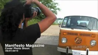 Manifesto TV: Behind the Scenes Manifesto Magazine Cover Photo Shoot