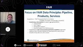 FOSS4G 2021 - Geoplatform: FAIR Data Principles for Geospatial Data in the United States of America