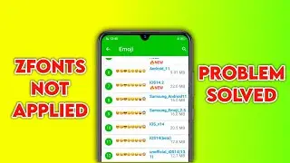Zfonts Not Working Emoji And Fonts Applied Problem Solved