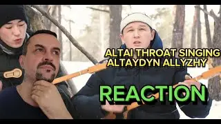 Altai throat singing. Altaydyn Alkyzhy REACTION