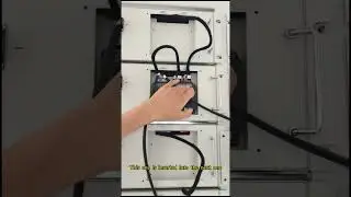 The part of the 100-degree high-voltage module connected to the communication line