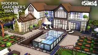 Sims 4 Gardening Luxury Mansion  [No CC] | Kate Emerald