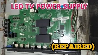 SAMSUNG SMART LED TV POWER SUPPLY ISSUE FIX