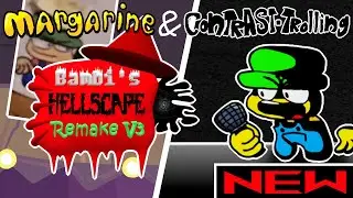 || FNF || The Bambi's Hellscape Remake V3 || Margarine & Contrast trolling ||