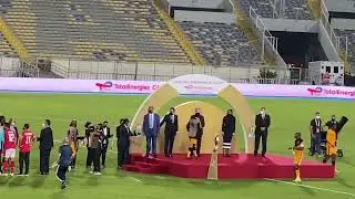 Kaizer Chiefs Team - Getting Medals ( Caf Champions League 2021)