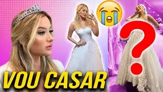 PROVANDO MEU VESTIDO DE NOIVA PELA PRIMEIRA VEZ - VOU CASAR