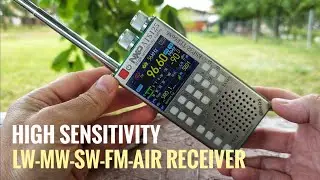 New ATS125 - High Sensitivity AM-FM-AIR Receiver For SWL DXer's