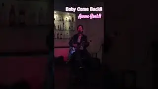BABY COME BACK!! James Clay Garrison. YES!! #livemusic #music #singing #vocal #coversong