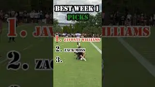 BEST PICKS FOR NFL WEEK ! #Nfl #fantasyfootball #sportsbetting