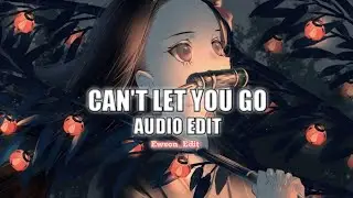 CAN'T LET YOU GO X MAINE TOH DHEERE SE - [ Hindi remix ] - [ edit audio]