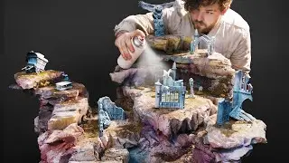 Making the most impractical miniature wargaming table