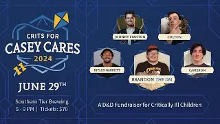 Crits For Casey Cares - A D&D Fundraiser (Featuring BrandonTheDM, Myles Garrett and Johnny Stanton)
