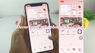 Decorating my Iphone XS in 2023🌷🫶🏻