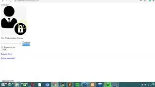 How to create User log-in authentication form using HTML/PHP