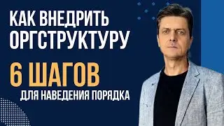 6 шагов для наведения порядка в бизнесе с помощью оргструктуры. Инструкция для собственника