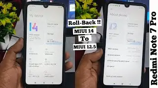 Redmi Note 7 Pro Flash Stock Rom After Repartition | Change EXT4 to F2FS | MIUI 14 to MIUI 12.5