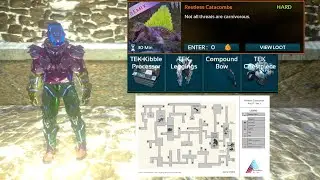 #dungeon - Restless Catacombs | Hero Gaming Yt #arkmobile #herogamingyt #map