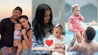 Neymar Jr And His Wife Bruna Biancardi With Cute Daughter ❤️✨ Beautiful Family