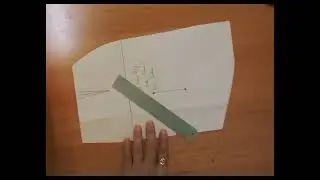 Skirt with gathering in seams of panels - Flat Pattern Techniques