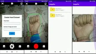 Create Hand Classification Dataset Using This Android App | TensorFlow | OpenCV | Android Studio