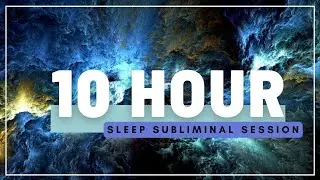 Relief from Panic & Anxiety - (10 Hour) River Sound - Sleep Subliminal - Minds in Unison