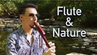 "In The Woods" A Relaxing Native American Flute Solo With Nature Sounds - Matt Tastic Music