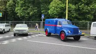 Retro Car Festival in Moscow. "РетроРейс"