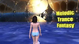 Melodic Trance Fantasy & Fractal Animation  ( on Korg pa700 )