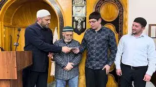 Вручение велосипедов за совершение 40 утренних намазов за Имамом в мечети