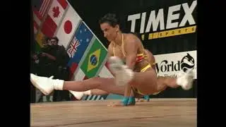 Alba de Las Heras, Jonatan Canada (Spain) - 1996 World Aerobic Championship