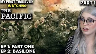 My First Time Watching The Pacific | Episodes 1&2 | Part 1 | Basilone