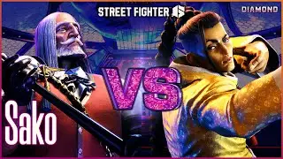[SF6] Sako JP vs 健康な野菜 Jamie