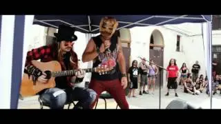 Jorge Berceo y Victor de Andres - (Zenobia) - Al pie del cañón - acustico - Leyendas del Rock 2015