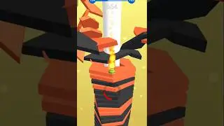 STACK BALL💥💥ASMR LEVEL 124 