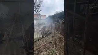 Перекрыли крышу 