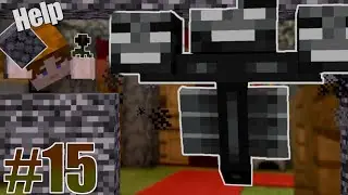 Trapping the Wither for Wither Roses in the Nether - Nikushin Plays Minecraft #15