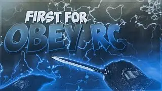 First for #ObeyRC! @ObeyJaww @Obey_Travy