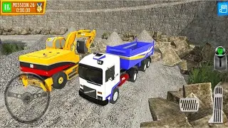 Quarry Driver 3 Giant Trucks - Construction Vehicle Dump Truck Driving - Android Gameplay HD