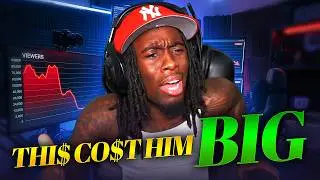 How Much Kai Cenat Is Losing During His Twitch Break