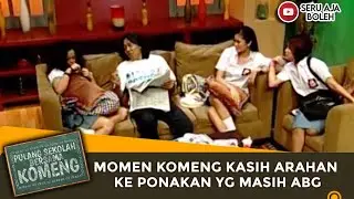 MOMEN KOMENG KASIH ARAHAN KE PONAKAN YG MASIH ABG - PULANG SEKOLAH BERSAMA KOMENG