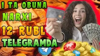 1 OBUNA BOLISH 15₽ #TELEGRAMDA #SARMOYASIZ #INTERNETDA #PUL #ISHLASH