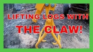 Log Lifting Tongs - Moving Logs to the Mill with The Claw! by Northern Tool