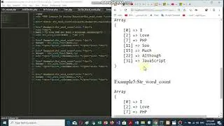 PHP Lecture 54 String Function Str word count