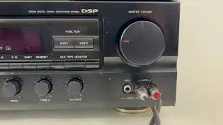 DENON AVR-1000 Home Theater Component Surround Receiver - No Sound Output