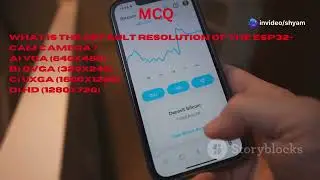 Hands on skills MCQ on ESP32 CAM based Motion Sensor Camera for gate Telegram App
