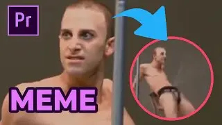 How to make SIMPLE VIDEO-MEME in Premiere Pro in 2 minutes!