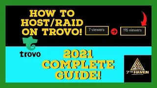 How To HOST/RAID on Trovo (Complete Guide)