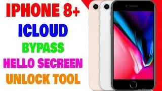 IPhone 8 Plus ICloud Bypass | IPhone 8 Plus HELLO BYPASS Done By Unlock Tool | Umar Mobile